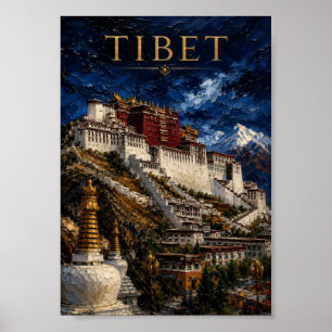 Poster Tibet : sommet mystique du palais du Potala Art So