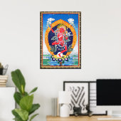 Poster tibétain Thangka Vajravarahi (Bureau à domicile)