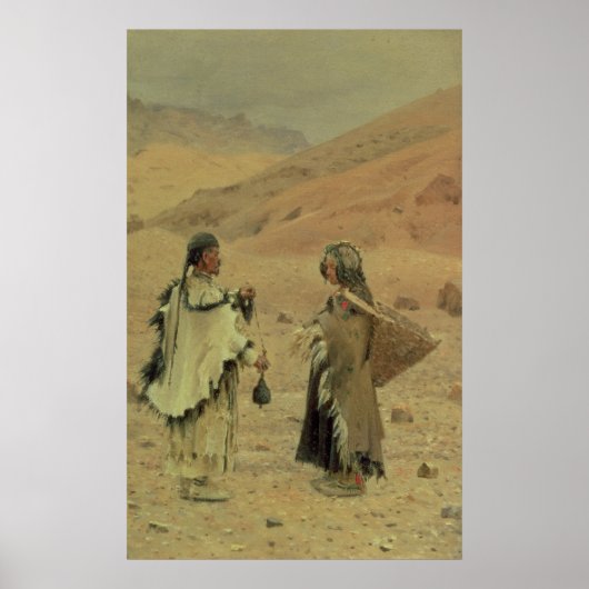 Poster Tibétains de l'Ouest, 1875 (Devant)