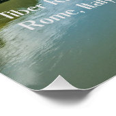 Poster Tibre, Rome, Italie (Coin)