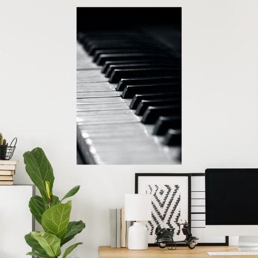 Poster Ticker mes clés (Bureau à domicile)