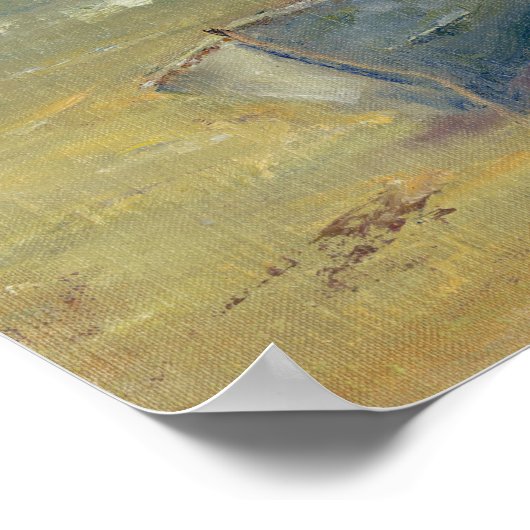 Poster Tide's Rolling In - Bateau sur le rivage (Coin)