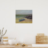 Poster Tide's Rolling In - Bateau sur le rivage (Cuisine)