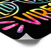 Poster Tie Dye Field Day Vibes Dernier Day Of School Fiel (Coin)