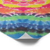 Poster Tie Dye Mandala Canvas (Coin)