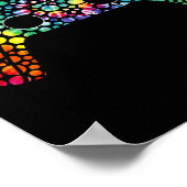 Poster Tie Dye Polka Dot Jeu Vidéo Joyeux Dot Day Shirts (Coin)