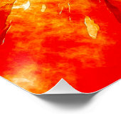 Poster Tie Dye rencontre l'aquarelle (Coin)