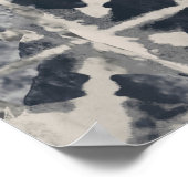 Poster Tie teinture texture créative répétition moderne m (Coin)