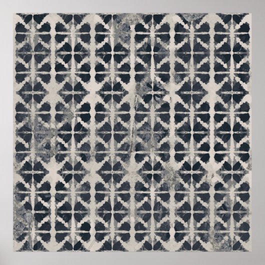 Poster Tie teinture texture créative répétition moderne m (Devant)