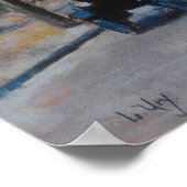 Poster Tiergartenallee mit Siegessäule (Coin)