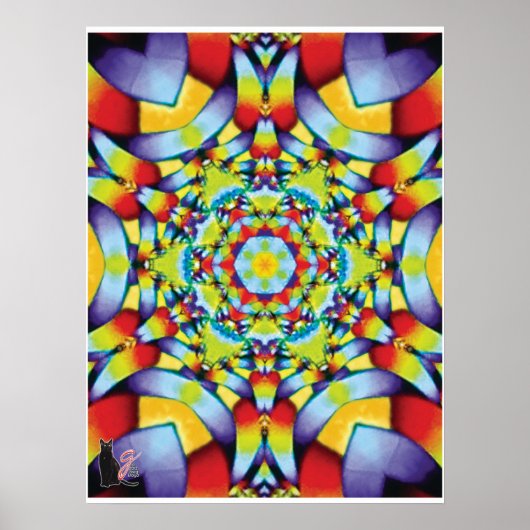 Poster Tiers Kaléidoscope (Devant)