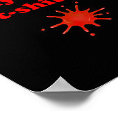 Poster Tige Barbecue Sur Mon Blanc 2 (Coin)
