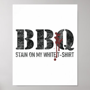 Poster Tige Byrbecue Sur Mon Blanc 2
