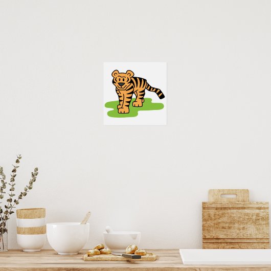 Poster Tiger Art (Cuisine)