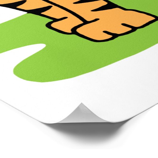 Poster Tiger Art (Coin)