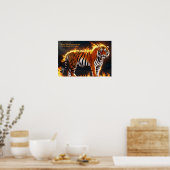 Poster Tiger Burning (Cuisine)