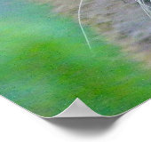 Poster Tiger Cub Fermer Portrait (Coin)