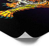 Poster Tiger Feng Shui (Coin)