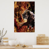 Poster Tiger Galaxy (Cuisine)