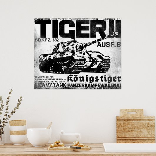 Poster Tiger II (Cuisine)