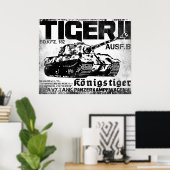 Poster Tiger II (Bureau à domicile)