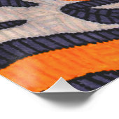 Poster Tiger - Impression de l'affiche (Coin)