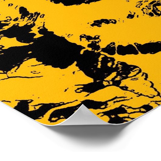 Poster Tiger Imprimer - Pop Art Style Tigers Poste (Coin)