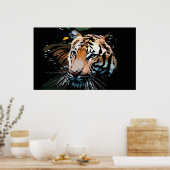 Poster Tiger Imprimer - Posters Pop Art (Cuisine)