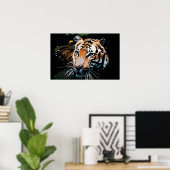 Poster Tiger Imprimer - Posters Pop Art (Bureau à domicile)