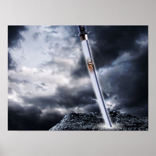 Poster Tiger Katana (Devant)