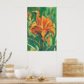 Poster Tiger Lily (Cuisine)