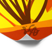 Poster Tiger Lily Art (Coin)