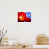 Poster Tiger Lily "dessin" (Cuisine)