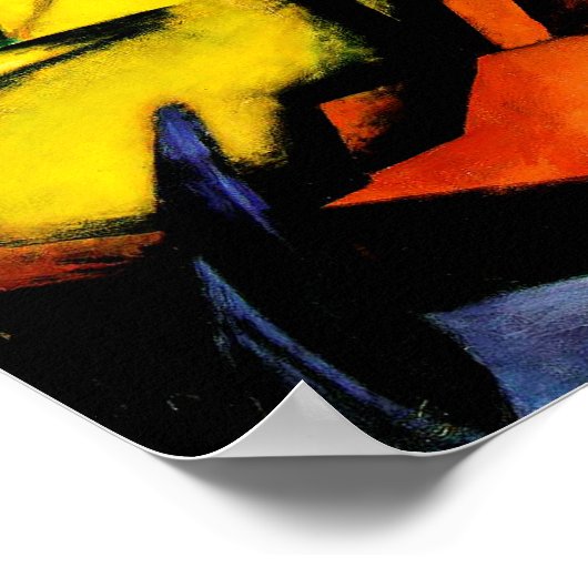 Poster Tiger par Franz Marc (Coin)