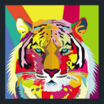 Poster Tiger Pop Art Portrait, pop, tigre, animal, facial<br><div class="desc">Tiger Pop Art Portrait art,  pop,  tigre,  animal,  visage,  illustration,  design graphique,  portrait,  tropical,  arrière - plan,  chat,  couleur,  décoration,  dessin,  dessiné,  mode,  graphique,  regard,  nature,  mignon,  vintage,  illustration,  rétro, </div>