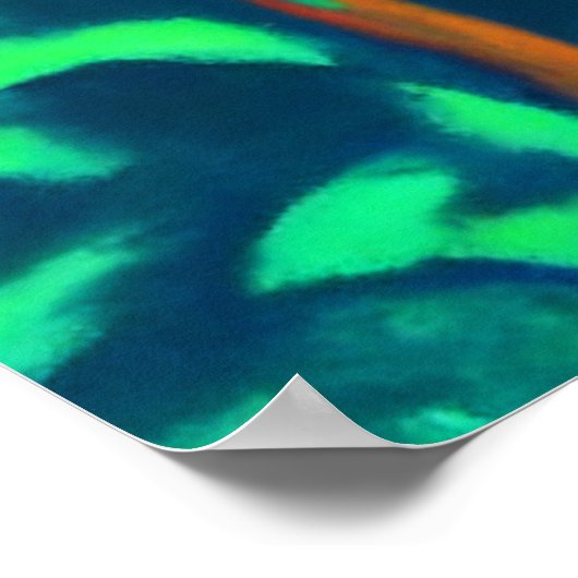 Poster Tiger Portrait (Coin)