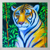 Poster Tiger Portrait (Devant)