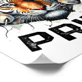 Poster Tiger Pride Retro Tiger School (Coin)