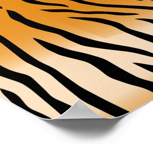 Poster Tiger Stripes Motif Thunder_Cove (Coin)