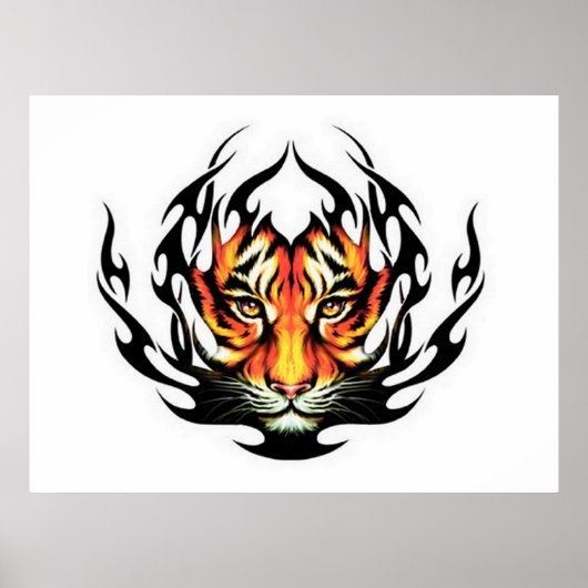 Poster Tiger Tattoo (Devant)