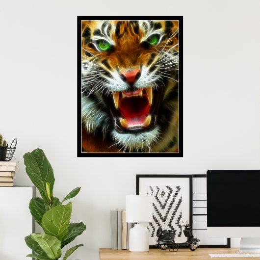 Poster Tiger's Roar (Bureau à domicile)