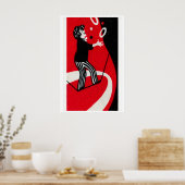 Poster Tightrope Juggler - Matchbox Print - Aesthetic (Cuisine)