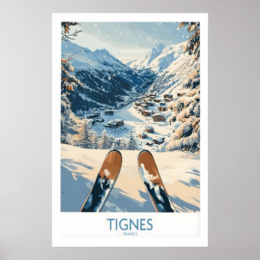 Poster Tignes Imprime France 1 (Devant)