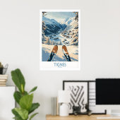 Poster Tignes Imprime France 1 (Bureau à domicile)