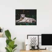 Poster Tigre (Bureau à domicile)