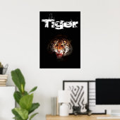 Poster Tigre (Bureau à domicile)