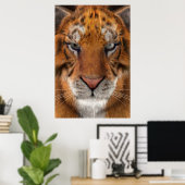 Poster Tigre (Bureau à domicile)