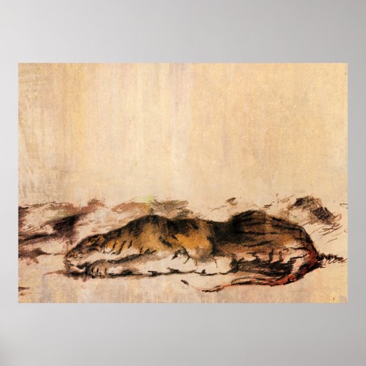 Poster tigre (Devant)