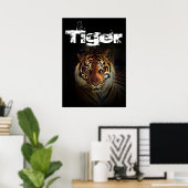 Poster Tigre (Bureau à domicile)