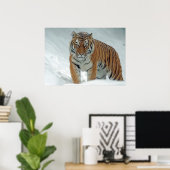 Poster Tigre (Bureau à domicile)